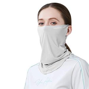 ネックガード フェイスカバー夏用 レディース 日焼け防止 軽量 ズ