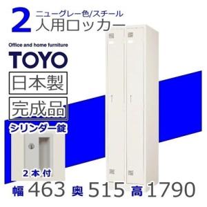 ロッカー LK-2S-TNG メーカー直送地域限定送料1500円 メーカー直送地域限定設置0円 2人用ロッカー/スリム/ニューグレー/ロッカー 2人用/スチールロッカー