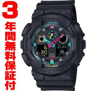『国内正規品』 GA-100MF-1AJF カシオ CASIO 腕時計 G-SHOCK G-ショック メンズ 腕時計 Multi Fluorescent colorシリーズ｜select-s432