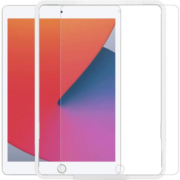 NIMASO ガイド枠付き ガラスフィルム iPad 10.2 用 iPad 9世代 / 8世代 /...