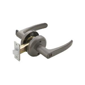 【直送品】マツ六 兼用取替レバー錠 トイレ錠 表示錠 アンバー バックセット:60mm 扉厚:30~...