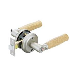 【直送品】マツ六 兼用取替レバー錠 トイレ錠 表示錠 木製 バックセット:60mm 扉厚:30~40...