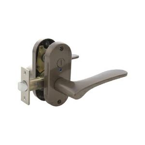 【直送品】マツ六 MJ20レバー トイレ錠 表示錠 ブロンズ 扉厚:29~45mm アルミ (MJL...