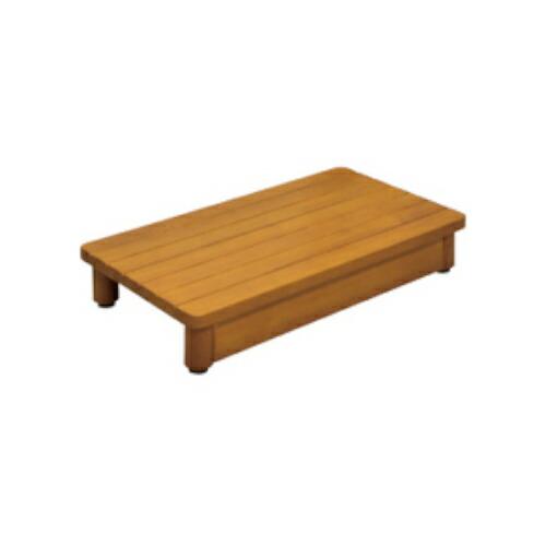 【直送品】木製踏台 SD600-120 W600×H120×D350 ミディアムオーク | 踏み台 ...