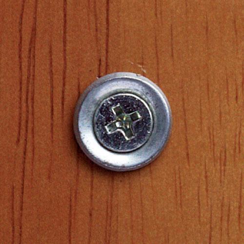 マツ六 ビスキャップ用ワッシャー(100枚入) | ビス 隠し 保護 キャップ 家具 棚 アレンジ ...