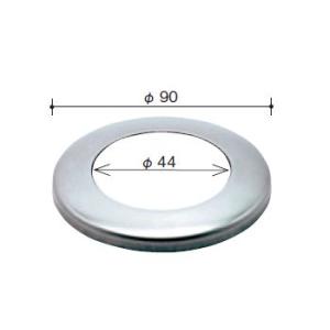 マツ六 BAUHAUS フリーRレール 埋め込み式支柱化粧カバー | 屋外 手摺 手すり 玄関 取付...