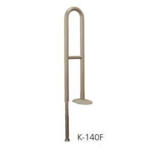 【直送品】アロン化成 安寿 上がりかまち用手すり K-140F 手すり部幅/34mm 手すり高さ/7...