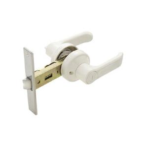 アルファ 樹脂レバー間仕切錠 アイボリー (32M65PLV-100) | レバーハンドル ドアノブ...