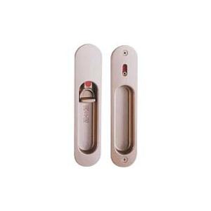 直送品】川口技研 引戸用 表示錠 ブラウン 扉厚:28~34mm バックセット