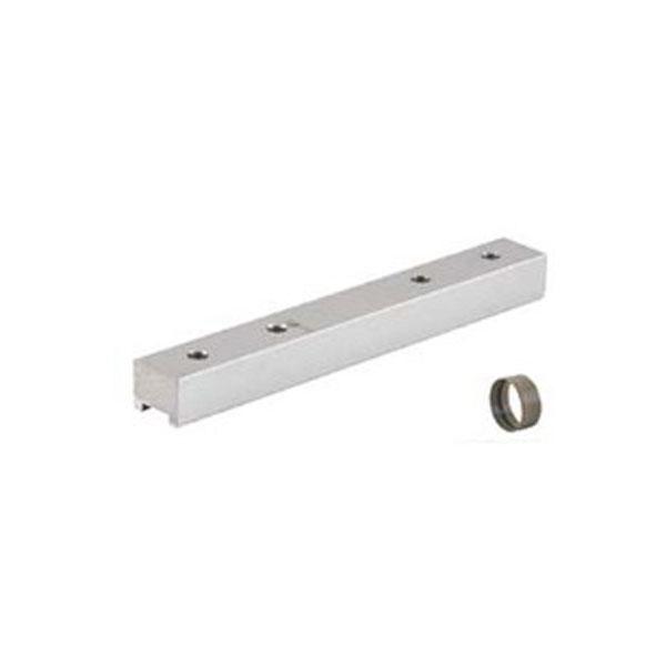 積水樹脂 アプローチEレール ジョイント W100×D12.8×H10.4mm | 屋外 手摺 手す...