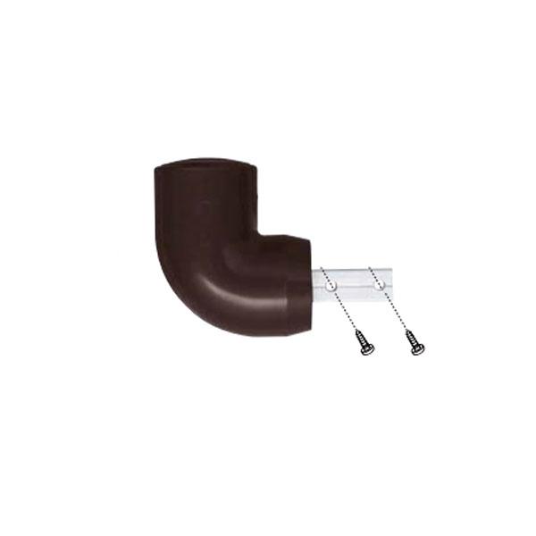 積水樹脂 アプローチEレール 曲りエンド横用 (2個入) W60×D70mm | 屋外 手摺 手すり...