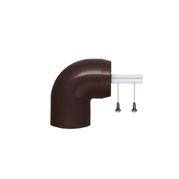 積水樹脂 アプローチEレール 曲りエンド縦用 (2個入) W60×H70mm | 屋外 手摺 手すり...