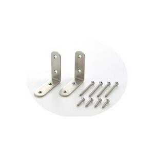 大洋金属 家具固定金具セット 60mm(2個入) | 家具 食器棚 収納棚 本棚 タンス 滑り止め ...