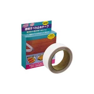 【直送品】マツ六 透明すべり止めテープ室内用 38mm×5m