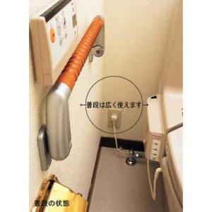【直送品】田邊金属工業所 じゃませんとって 全長485mm | 手摺り 手摺 てすり トイレ 便所 ...