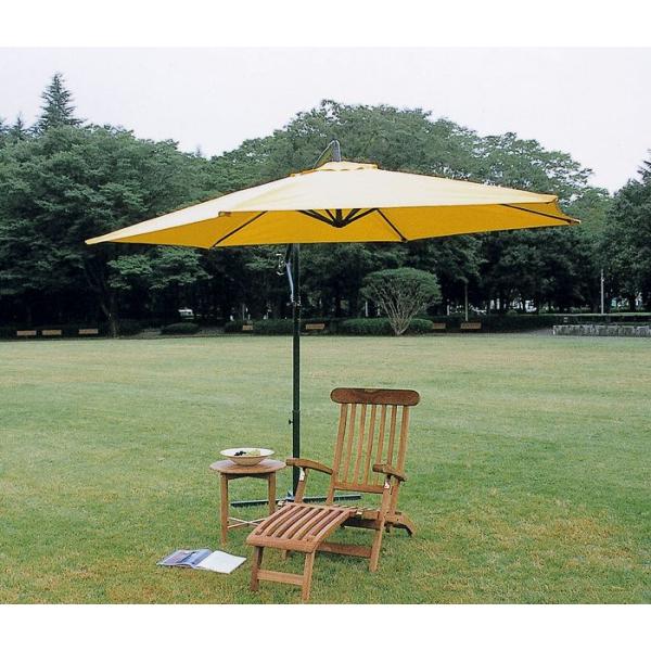 【直送品】ジャービス商事 アンブレラアーム1型 イエロー 直径2900×H2750 | ガーデンパラ...