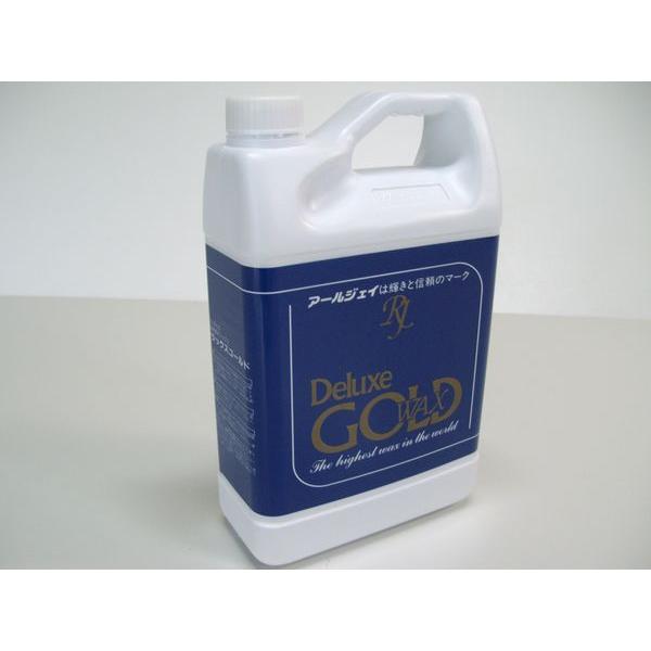 RJ デラックスゴールド 2L | 超高濃度樹脂 ワックス 艶 光沢 被膜 床 保護 土足 歩く 店...