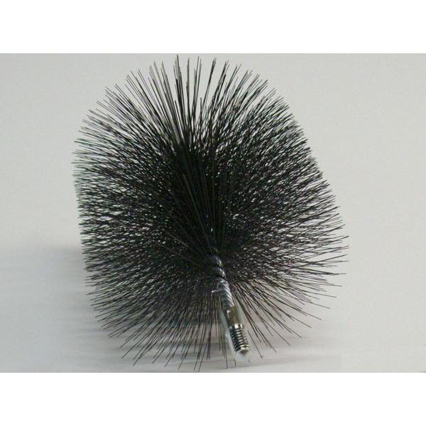 煙突掃除ブラシ5インチ ブラシ:1個 直径125mm(5インチ)×長さ約170mm | 煙突掃除 煙...