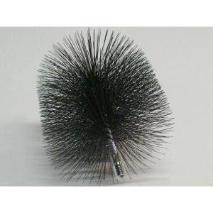 煙突掃除 用 ネジ付ワイヤーブラシ 直径 106mm No.501806001 ホンマ