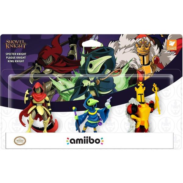 FG amiibo ショベルナイトボス3in1パック(ショベルナイトシリーズ)（北米版）