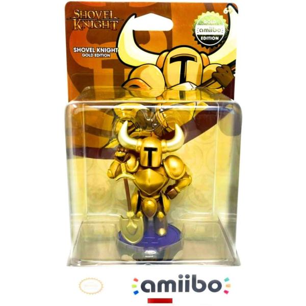 FG amiibo ゴールドショベルナイト(ショベルナイトシリーズ)（北米版）