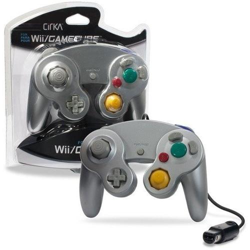 Wii/CUBE Cirka Controller (Silver)