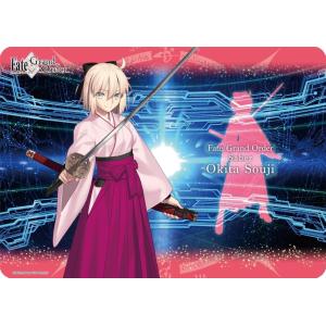 キャラクター万能ラバーマット Fate/Grand Order セイバー / 沖田総司 (約370×約520×厚さ約2mm)｜select34