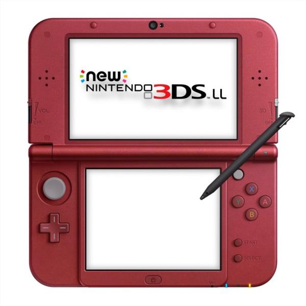 Newニンテンドー3DS LL本体 (メタリックレッド)
