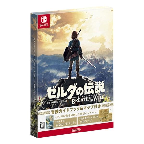 Switch ゼルダの伝説 ブレス オブ ザ ワイルド ~冒険ガイドブック&amp;マップ付き~
