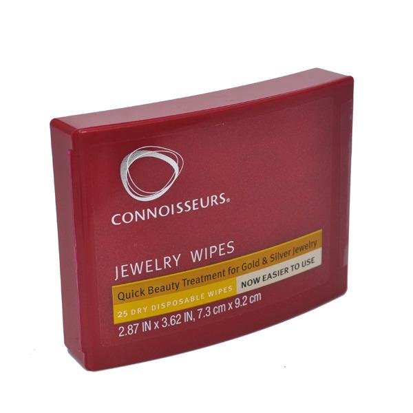 〔2個セット〕コノシュアーズ　ジュエリーワイプス　貴金属お手入れシート