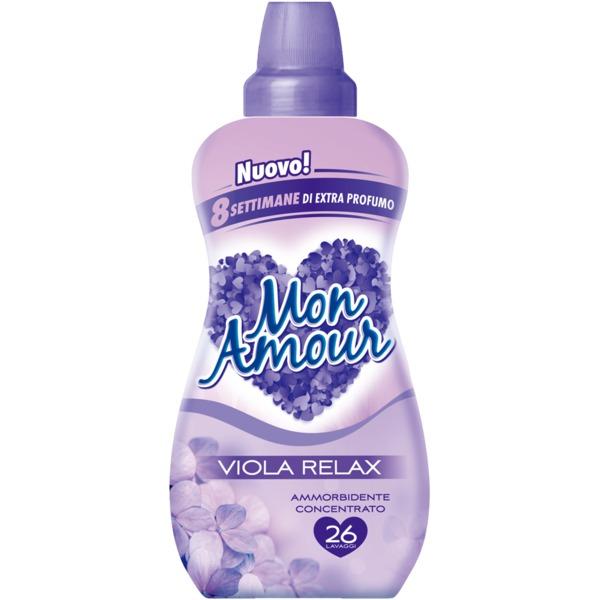 イタリア製 柔軟仕上剤/洗濯用品 〔パープル リラックス〕 650ml×12本セット 『モナムール』...