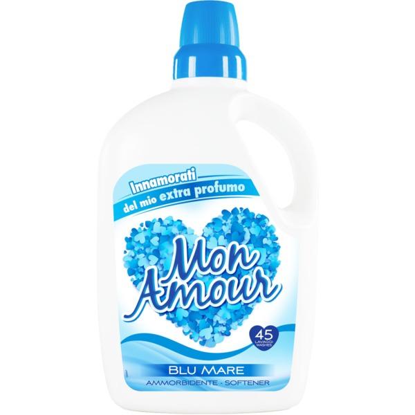 イタリア製 柔軟仕上剤/洗濯用品 〔ブルーシー フレッシュネス〕 3L×4本セット 『モナムール』 ...