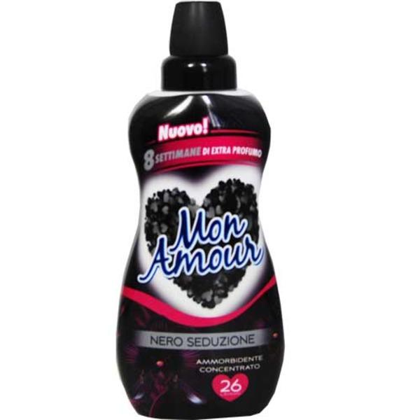 イタリア製 柔軟仕上剤/洗濯用品 〔ブラック エレガント〕 650ml×12本セット 『モナムール』...