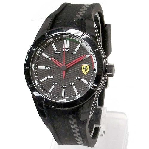 Scuderia フェラーリ Ferrari  スクーデリア レッド RedRev クオーツ メンズ...