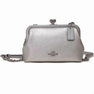 コーチ レザーバッグ COACH アウトレット ノラ キスロック がまぐち クロスボディ ショルダーバッグ CE992 SVEV n230215｜selectag