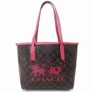 コーチ バッグ COACH アウトレット ミニ シティ トート・シグネチャー キャンバス・ホース アンド スレイ CM183 IMWA0 n231205｜selectag