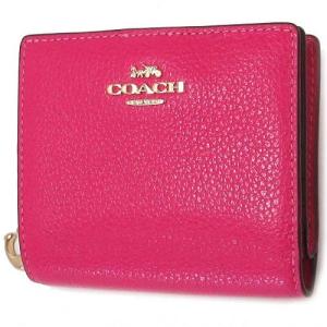 コーチ 財布 COACH アウトレット ペブルド レザー スナップ ウォレット 二つ折り財布   C2862 IMSCQ n220328｜selectag