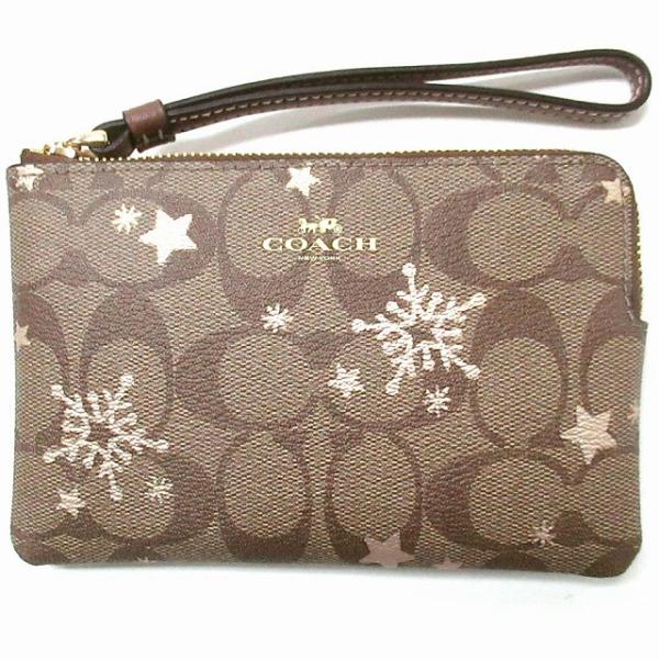 【並行輸入品】コーチ ポーチ COACH アウトレット シグネチャー キャンバス・スター アンド ス...