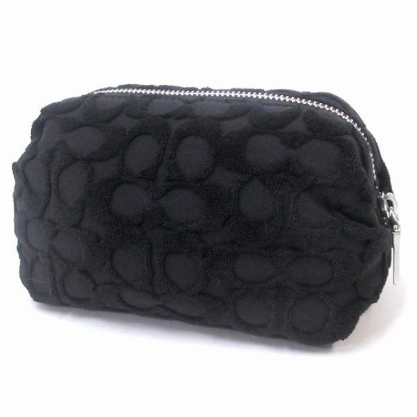 【並行輸入品】コーチ ポーチ COACH アウトレット シグネチャー テリークロス コスメティック ...