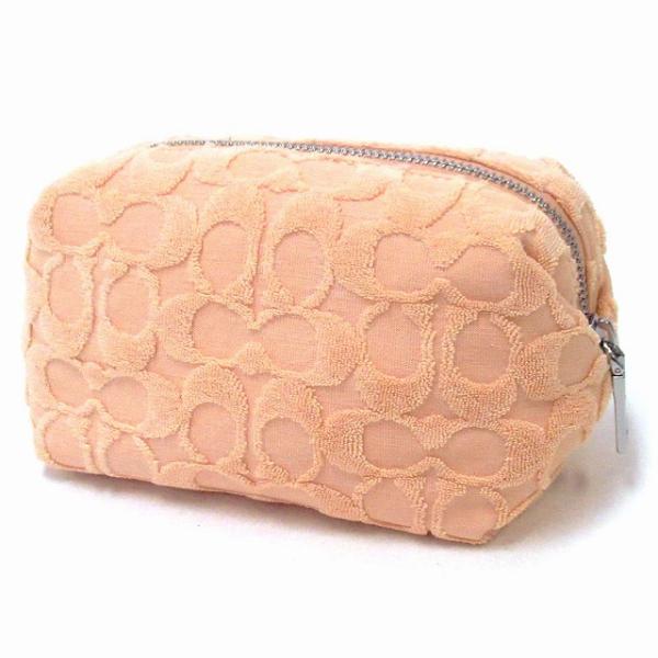 【並行輸入品】コーチ ポーチ COACH アウトレット シグネチャー テリークロス コスメティック ...