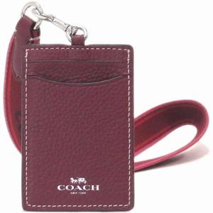 コーチ カードケース COACH アウトレット ID パスケース ランヤード カードケース  CH693 SVMZI｜selectag