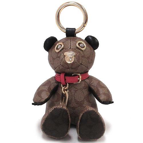 【並行輸入品】コーチ キーホルダー COACH アウトレット シグネチャー テディベア キーホルダー...