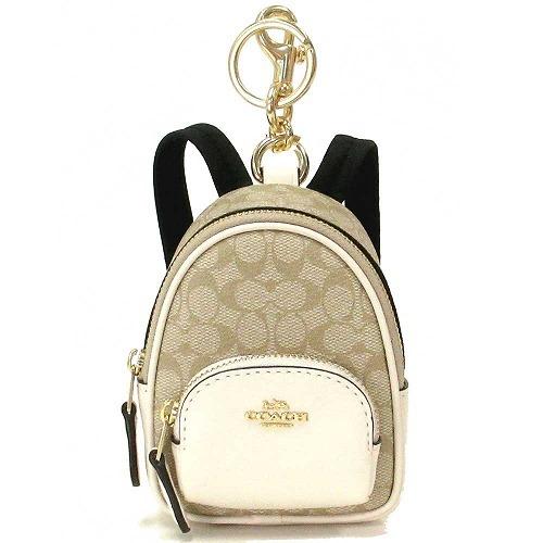 【並行輸入品】コーチ キーホルダー COACH アウトレット シグネチャー ミニ コート バックパッ...