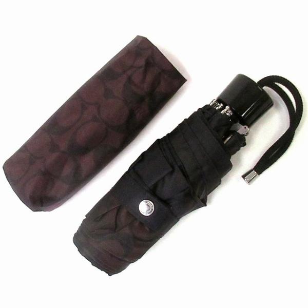 【並行輸入品】コーチ カサ COACH アウトレット UVカット 晴雨兼用 シグネチャー ミニ アン...