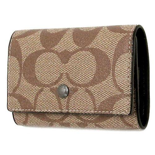 【並行輸入品】コーチ キーケース COACH アウトレット シグネチャー キャンバス 5連 キーケー...