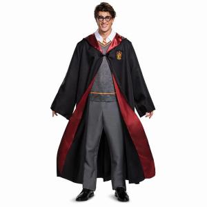 ハロウィン コスプレ 仮装 ハリーポッター Harry Potter グリフィンドール 2点セット 全身 大人用 メンズ M XL 107549｜selectag