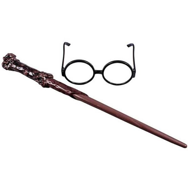 【並行輸入品】ハロウィン コスプレ 仮装 ハリー・ポッター Harry Potter メガネ 杖 ア...