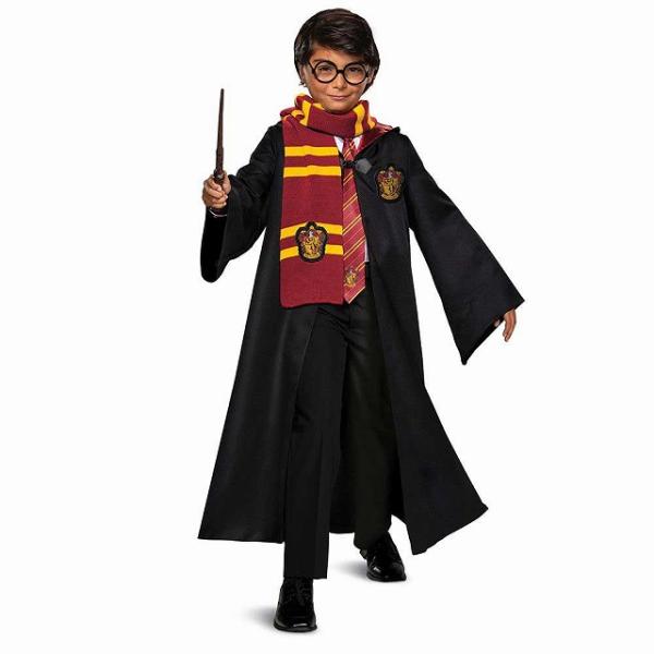 ハロウィン コスプレ 仮装 ハリー・ポッター Harry Potter ローブ スカーフ 杖 ネクタ...