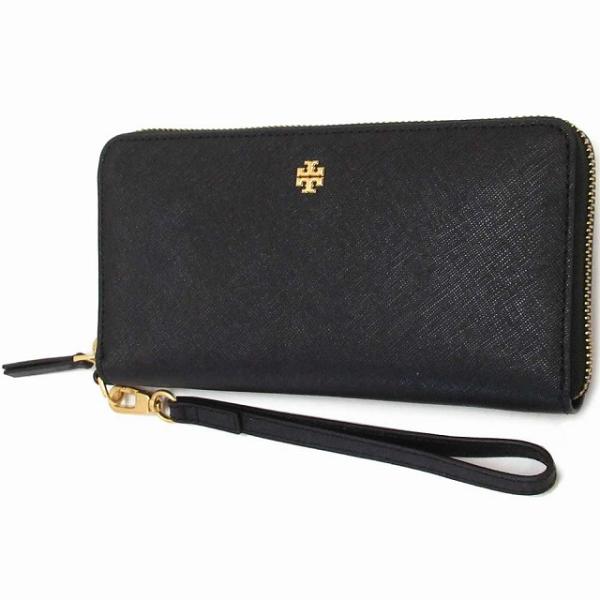 【並行輸入品】TORY BURCH トリバーチ アウトレット レザー エマーソン リストレット ジッ...