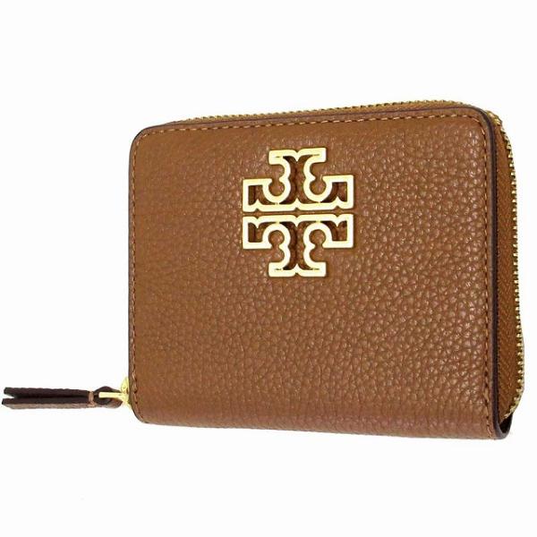 【並行輸入品】TORY BURCH トリバーチ アウトレット レザー ブリテン ミディアム ウォレッ...